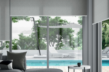 Le tende Roll Hide di rispondono alle esigenze dell’architettura minimalista